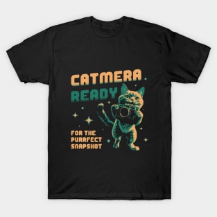 Catmera Ready Photo Cat T-Shirt